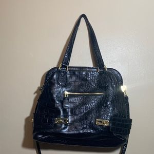 Jessica Simpson Croc Embossed Style Purse